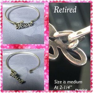 James Avery hook bracelet Retired